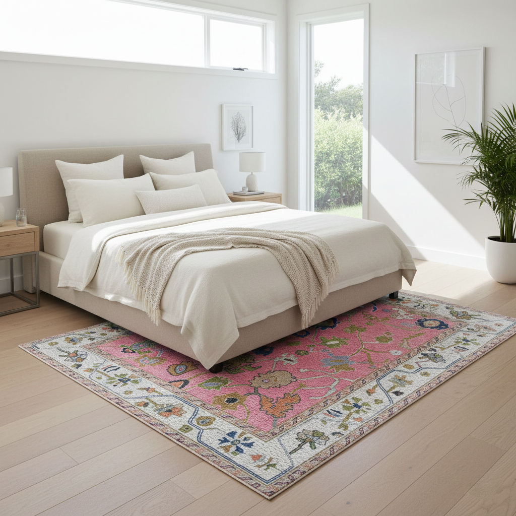 SAVENILA - Hand Knotted Oushak Carpet